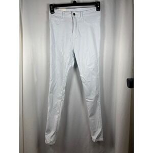 Lover Brand Fashion Womens White High Waisted Skinny Jeans Size L NWT